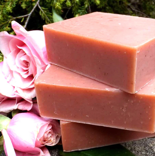 The Most Soothing Aloe & Rose Soap for Sensitive Skin